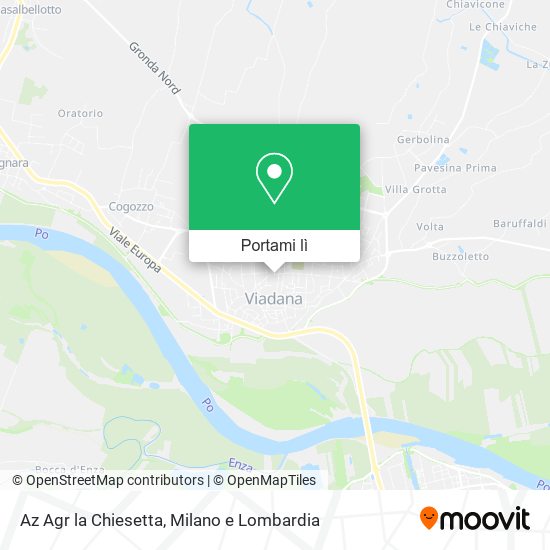 Mappa Az Agr la Chiesetta