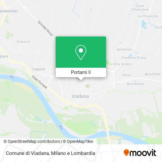 Mappa Comune di Viadana