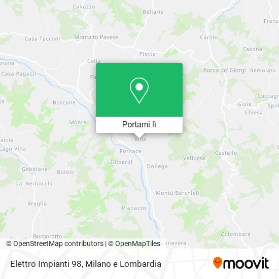 Mappa Elettro Impianti 98