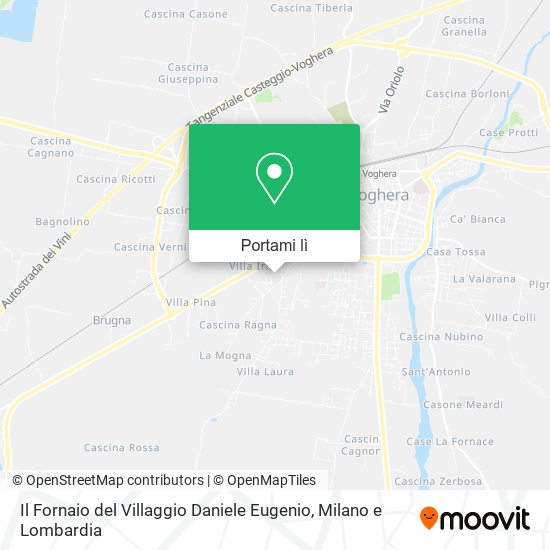 Mappa Il Fornaio del Villaggio Daniele Eugenio