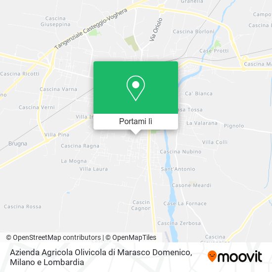 Mappa Azienda Agricola Olivicola di Marasco Domenico