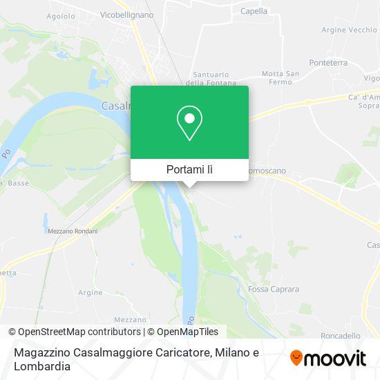 Mappa Magazzino Casalmaggiore Caricatore