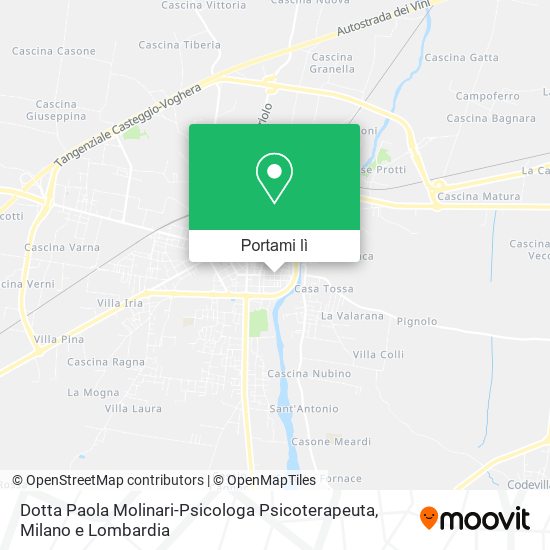 Mappa Dotta Paola Molinari-Psicologa Psicoterapeuta