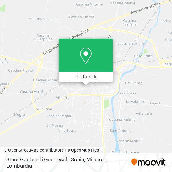 Mappa Stars Garden di Guerreschi Sonia