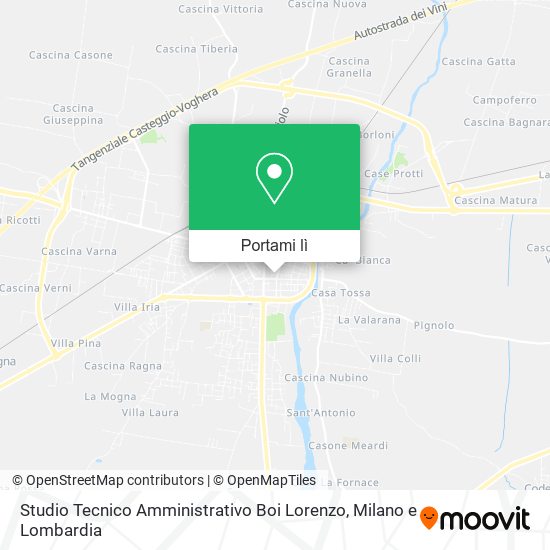 Mappa Studio Tecnico Amministrativo Boi Lorenzo