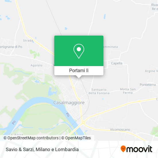 Mappa Savio & Sarzi