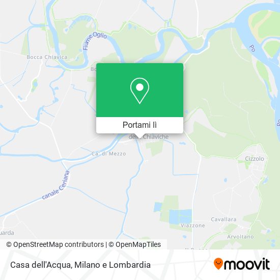 Mappa Casa dell'Acqua