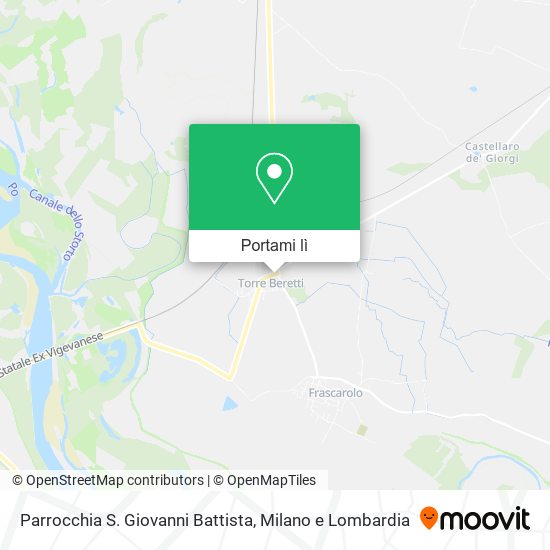 Mappa Parrocchia S. Giovanni Battista