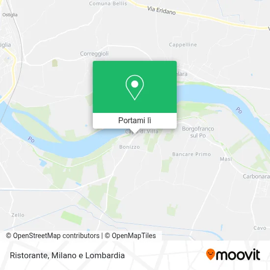 Mappa Ristorante
