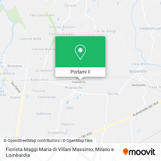 Mappa Fiorista Maggi Maria di Villani Massimo