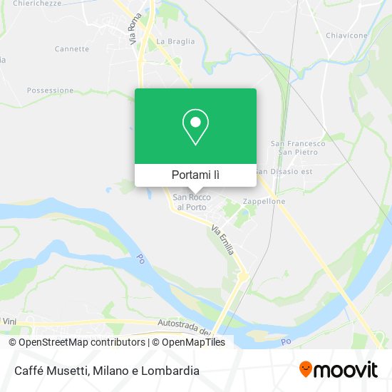 Mappa Caffé Musetti