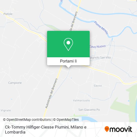 Mappa Ck-Tommy Hilfiger-Ciesse Piumini
