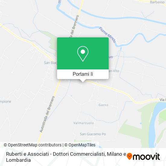 Mappa Ruberti e Associati - Dottori Commercialisti