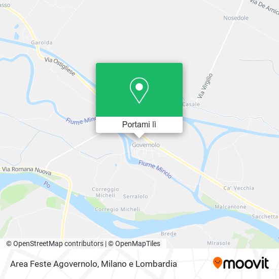 Mappa Area Feste Agovernolo