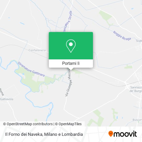 Mappa Il Forno dei Naveka