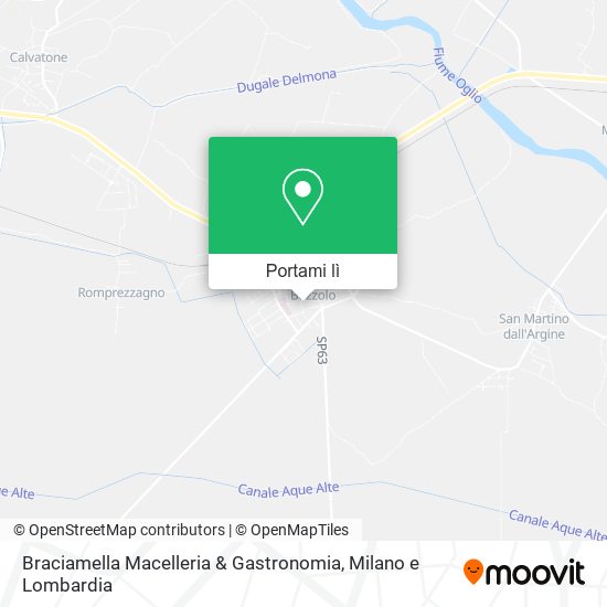 Mappa Braciamella Macelleria & Gastronomia
