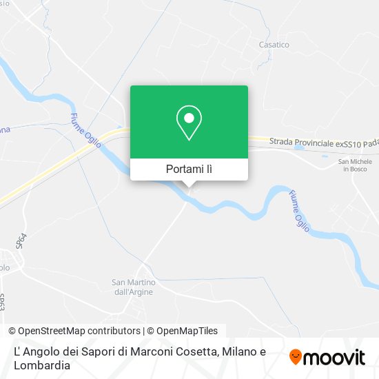 Mappa L' Angolo dei Sapori di Marconi Cosetta