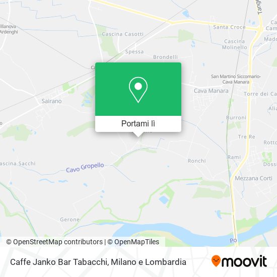 Mappa Caffe Janko Bar Tabacchi
