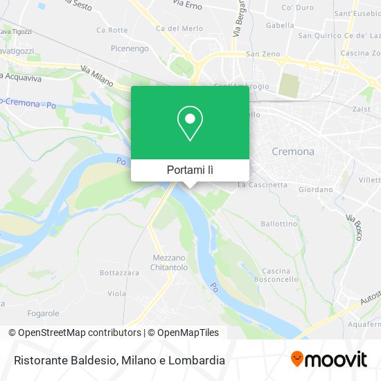 Mappa Ristorante Baldesio