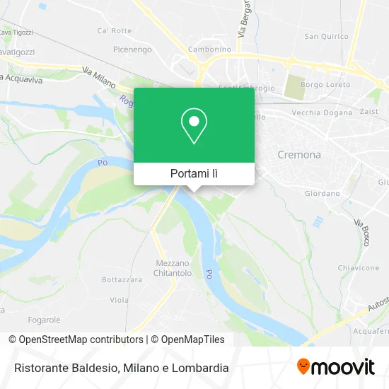 Mappa Ristorante Baldesio