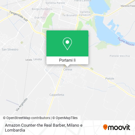 Mappa Amazon Counter-the Real Barber