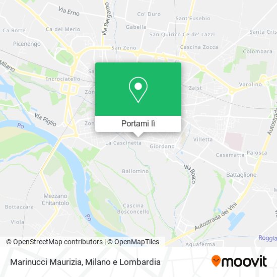 Mappa Marinucci Maurizia