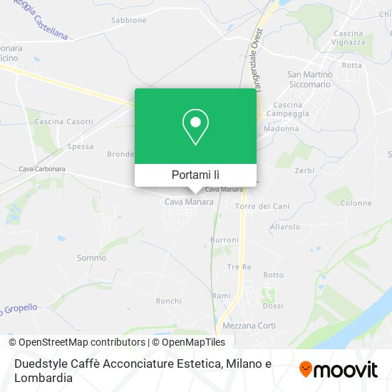 Mappa Duedstyle Caffè Acconciature Estetica