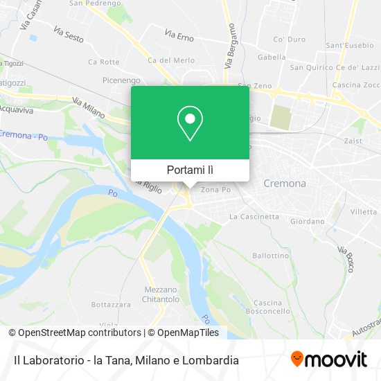 Mappa Il Laboratorio - la Tana