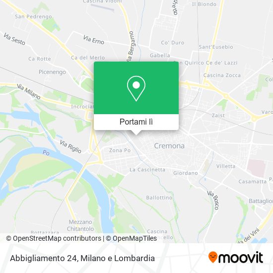 Mappa Abbigliamento 24