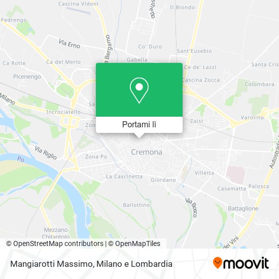 Mappa Mangiarotti Massimo