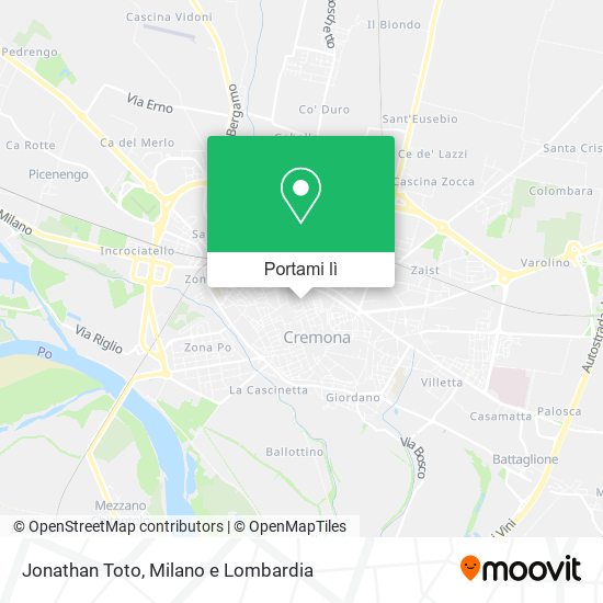 Mappa Jonathan Toto