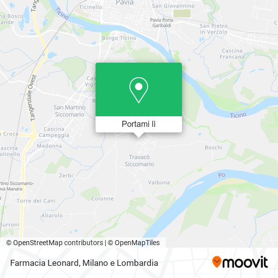 Mappa Farmacia Leonard