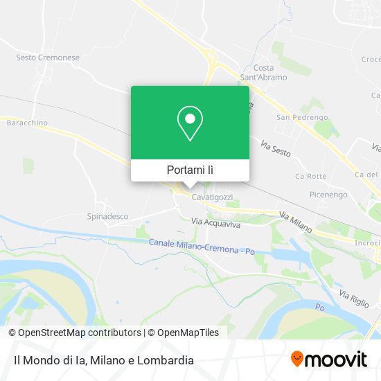 Mappa Il Mondo di Ia