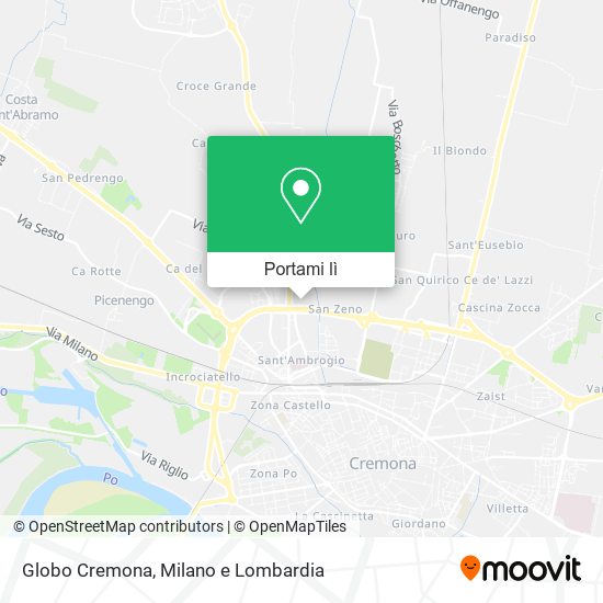 Mappa Globo Cremona