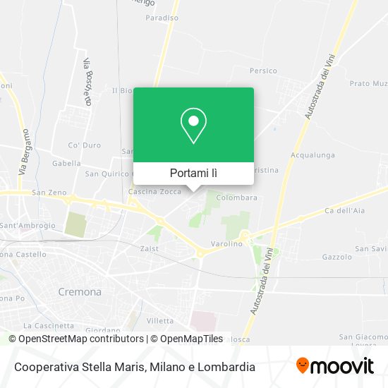 Mappa Cooperativa Stella Maris