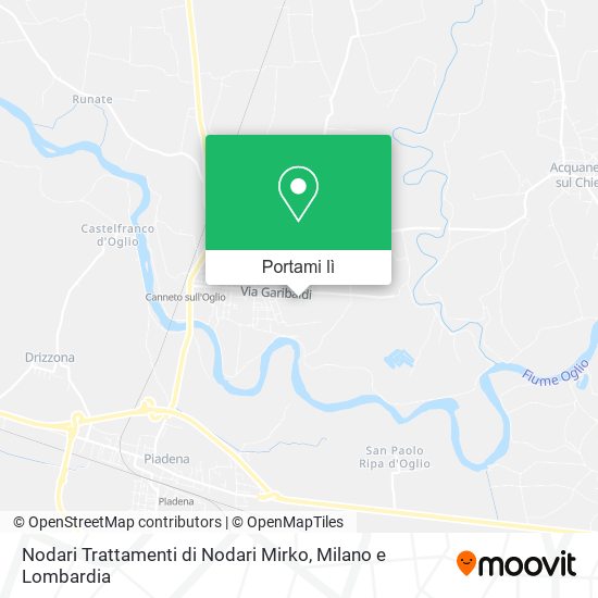 Mappa Nodari Trattamenti di Nodari Mirko