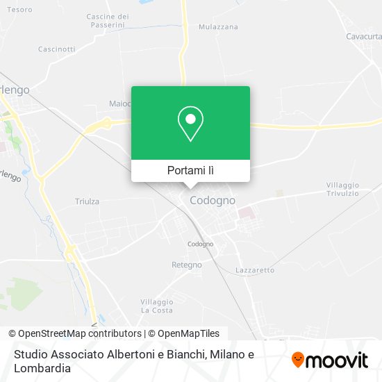 Mappa Studio Associato Albertoni e Bianchi