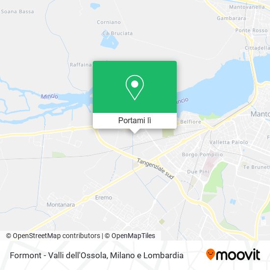 Mappa Formont - Valli dell'Ossola