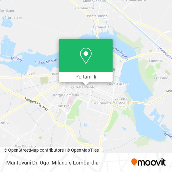 Mappa Mantovani Dr. Ugo