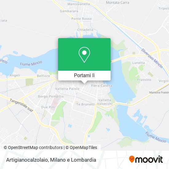 Mappa Artigianocalzolaio