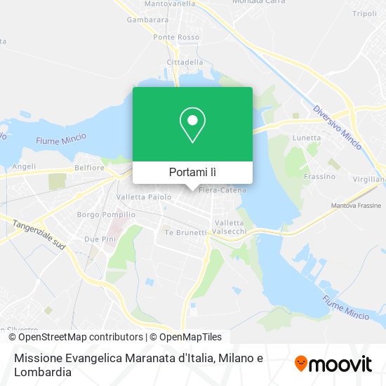 Mappa Missione Evangelica Maranata d'Italia