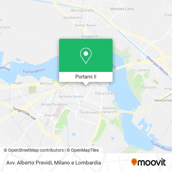 Mappa Avv. Alberto Previdi