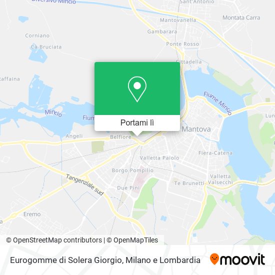 Mappa Eurogomme di Solera Giorgio