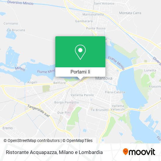 Mappa Ristorante Acquapazza