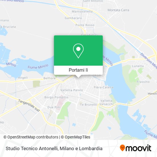 Mappa Studio Tecnico Antonelli