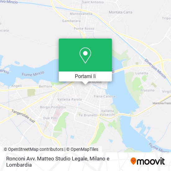 Mappa Ronconi Avv. Matteo Studio Legale