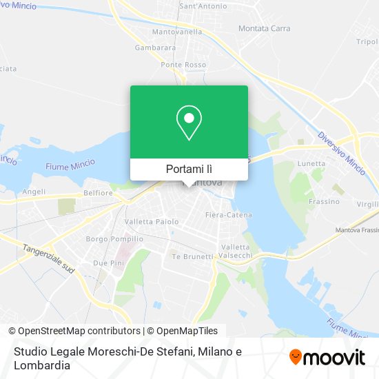 Mappa Studio Legale Moreschi-De Stefani