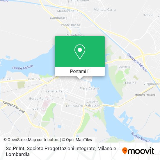 Mappa So.Pr.Int. Società Progettazioni Integrate