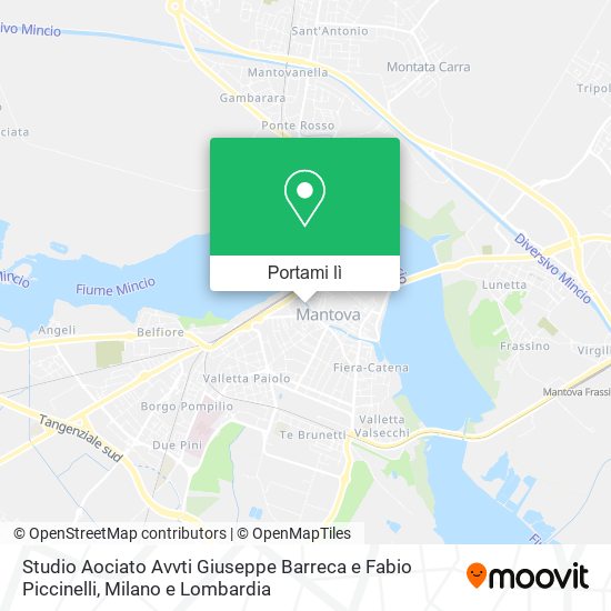 Mappa Studio Aociato Avvti Giuseppe Barreca e Fabio Piccinelli