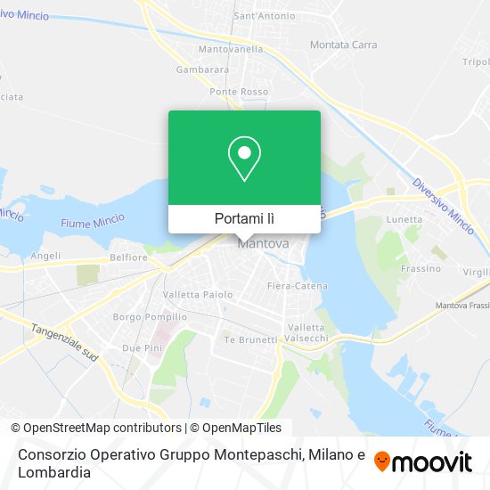 Mappa Consorzio Operativo Gruppo Montepaschi